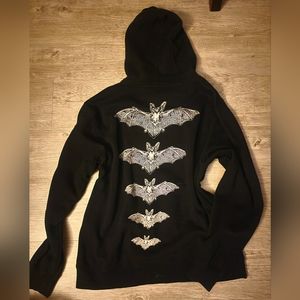 Blackcraft cult bat hoodie